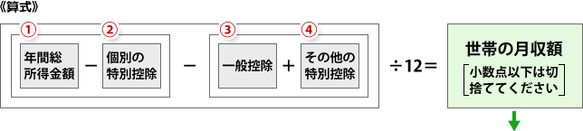 月収額の計算方法